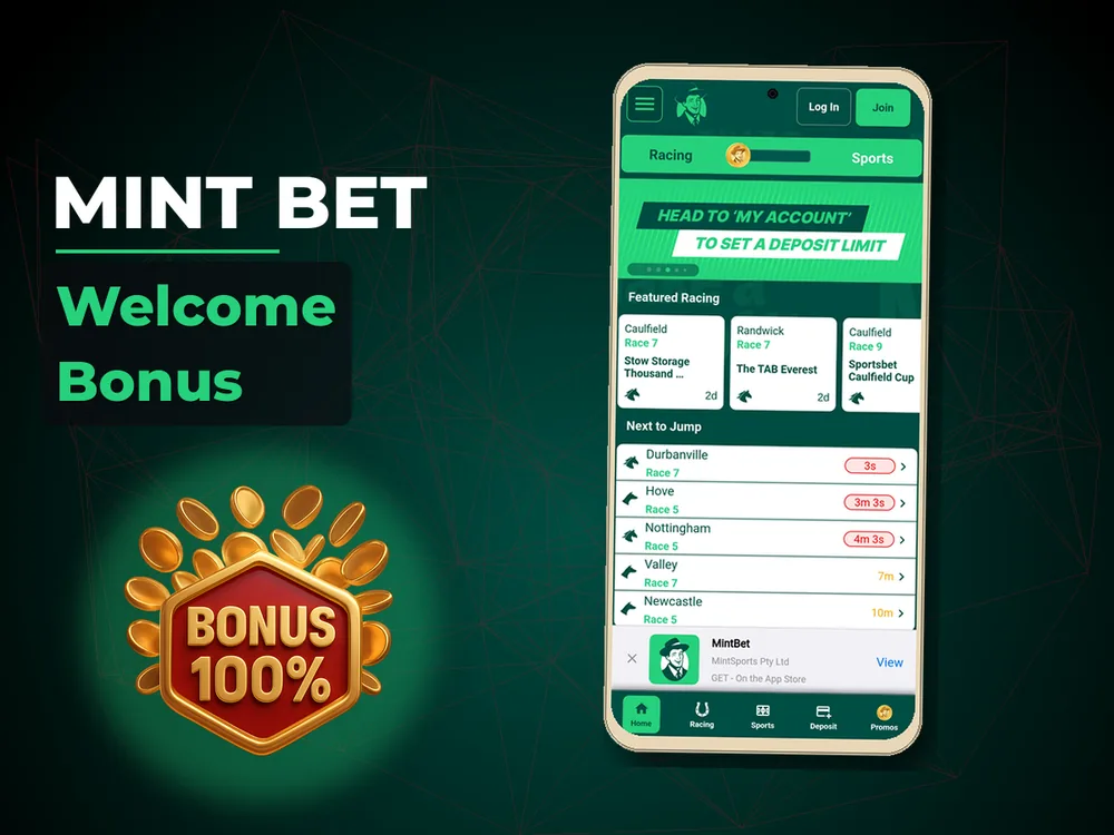 Mint Bet - Welcome Bonus