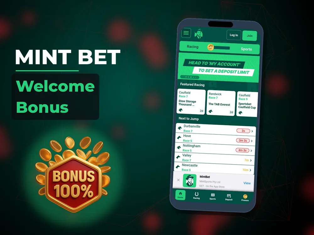 Mint Bet - Welcome Bonus