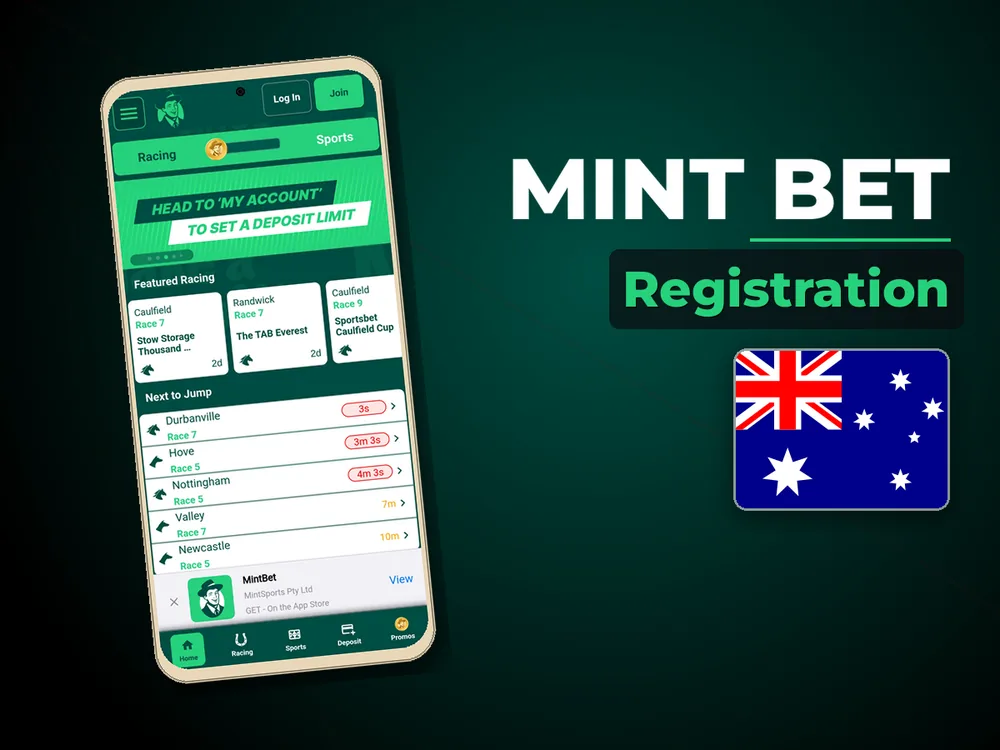 Mint Bet - Registration