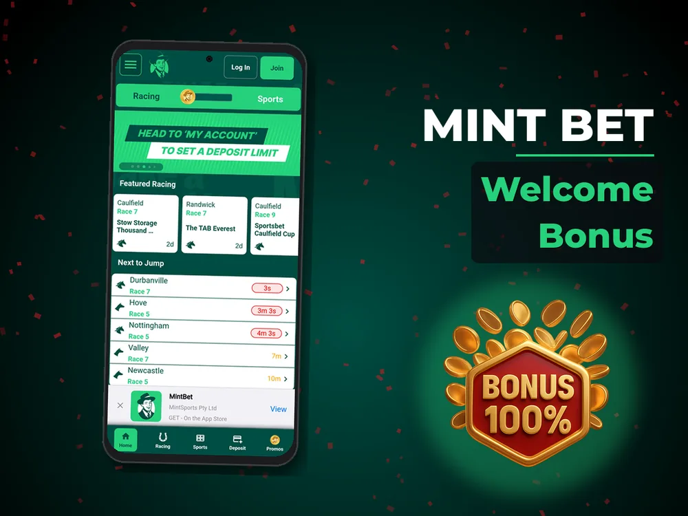 Mint Bet - Welcome Bonus