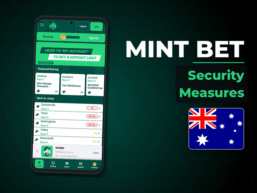 Mint Bet - Security Measures